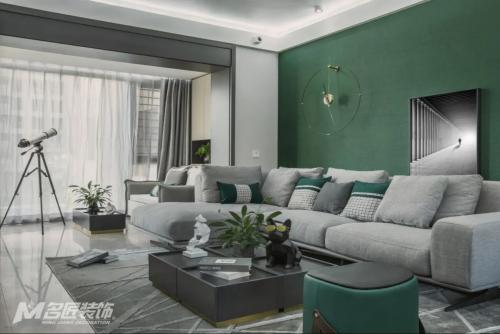 海口市白龍花園現(xiàn)代簡約風(fēng)格三居室裝修案例