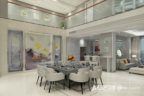 珠海市星河湖山春曉花園現(xiàn)代簡約風(fēng)格復(fù)式裝修案例